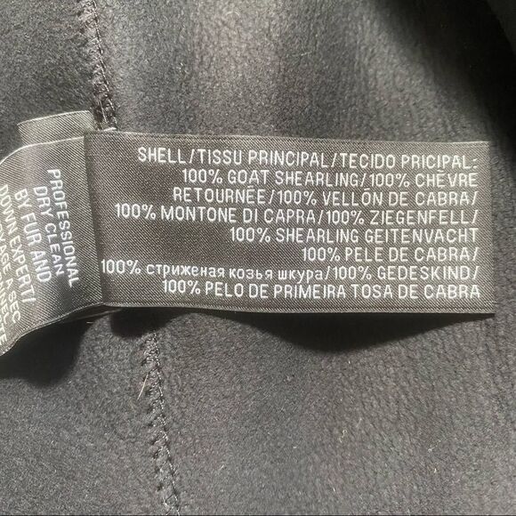 Ralph Lauren 2014 Pre Fall Ellery Goat  Shearling & Lamb Leather Trim Vest - Picture 15 of 16